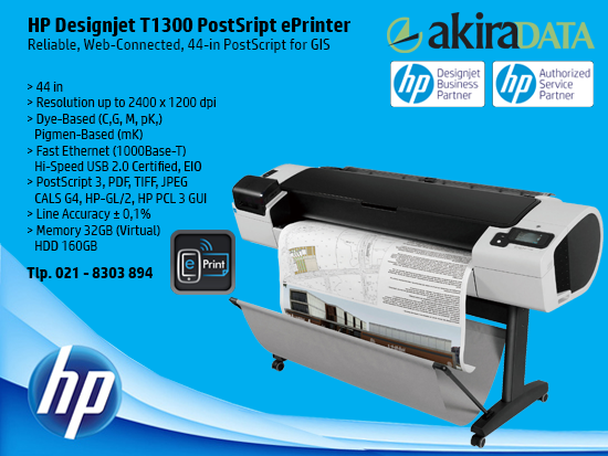 HP-Designjet-T1300-PostScript-ePrint-A0-Dual-Roll